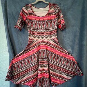 Boho-Indie LuLaRoe Nicole Dress - Medium